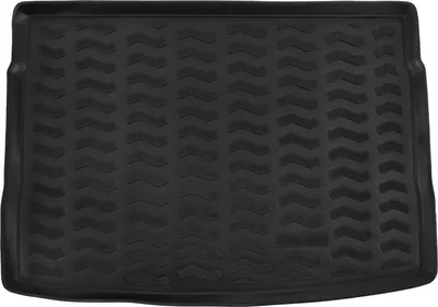 Image de Tapis De Coffre Caoutchouc Premium Pour Volkswagen Golf 5 / Golf 6 2003-2012, Bord Haut, Antidérapant, Inodore, Toutes Saisons