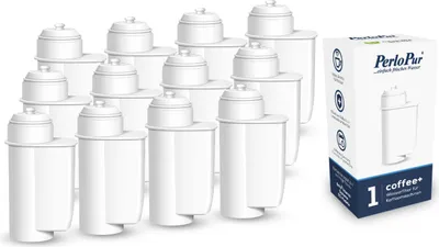 Produktbild von Coffee+ Wasserfilter für Kaffeemaschinen komp. mit Brita Intenza System - Pack 12 #1