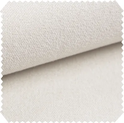 Produktbild von novely® MALCHIN - Flauschiger Polsterstoff im Leinenlook - Robuster Möbelstoff - Pflegeleichte Meterware 1lfm - Farbe: 02 Creme