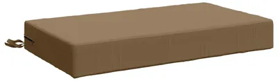 Image de Coussin de dos SOEST 100 % polyester Taupe 70 x 40 x 10 cm