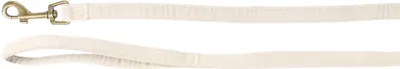 Image de Laisse pour chien Flamingo Janka beige, dimensions : 130 x 1,5 cm