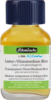 Produktbild von Norma Blue Lasur und Glanzmedium - 60ml Ölfarben Hilfsmittel - Schmincke 50 264 025