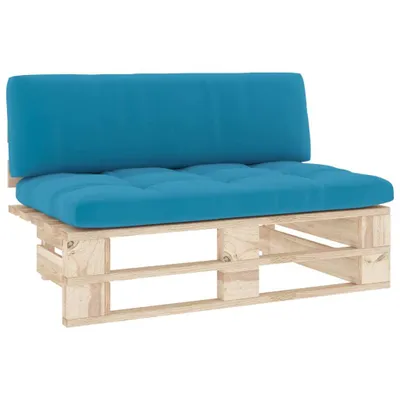 Produktbild von vidaXL Outdoor-Mittelsofa Paletten Imprägniertes Kiefernholz