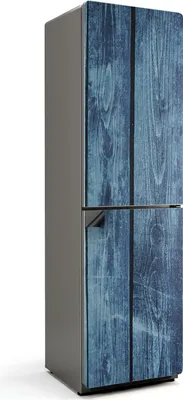 Produktbild von Vertikale Holzbretter – Magnetische Kühlschrank Abdeckung – Dekorfolie magnetisch Küche – Kühlschrank Magnet Deko – selbstklebende Magnettafel – Magnetfolie für Kühlschranktür – 60x205 cm