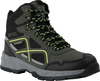 Produktbild von Regatta Vendeavour Boots Herren (Dark Khaki / Lime Punch) Größe 42