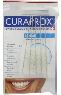 Productafbeelding van CURAPROX Interdentale borsteltjes LS 636, 5 stuks. Interdentale borsteltjes