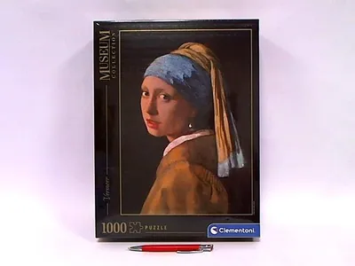 Zdjęcie produktu dla Cle Puzzle 1000 Museum..girl With A Pearl E..3961