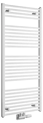 Produktbild von Aqualine DIRECT Badheizkörper mit seitlichem Anschluss 600x1320 mm, Weiß