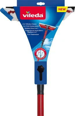 Produktbild von Vileda Window Cleaner Profi Fensterwischer   mit Teleskopstiel