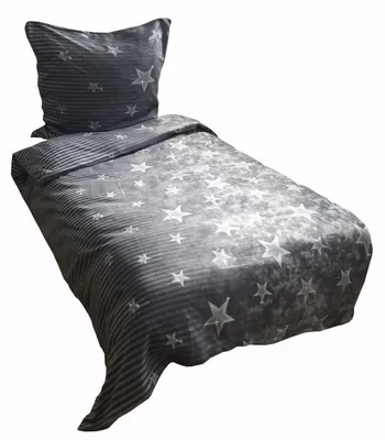 Produktbild von 4 tlg Winter Thermo Fleece Bettwäsche 135x200 kuschelig warm GALAXY