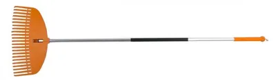 Obrázek produktu pro Sada hrábě plastové 48cm 23z (4-5327), násada ALU 100cm