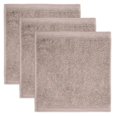 Produktbild von möve Superwuschel Seiftuch 30 x 30 cm aus 100% Baumwolle, cashmere 3er Set