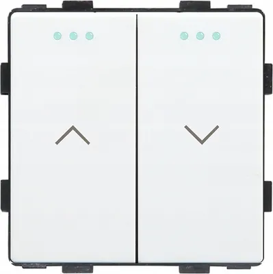 Produktbild von Rollladenschalter mechanischer Einsatz weiß RTX SH