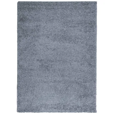 Produktbild von vidaXL Teppich Shaggy Hochflor Modern Blau 200x280 cm