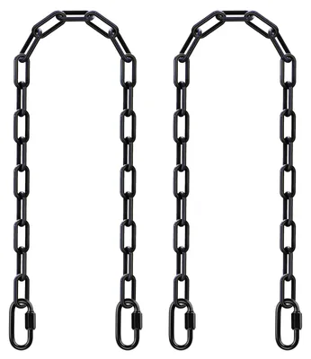Imagen del producto de Cadena para hamaca, con eslabones de acero, color , 150 cm de longitud, capacidad de carga de 453 kg