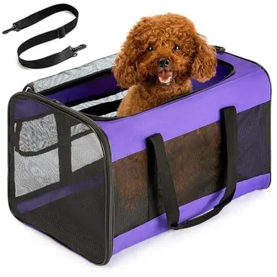 Zdjęcie produktu dla Torba nosidełko dla psa kota miękkie transport 51X31X31 cm do 9 kg