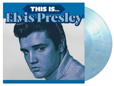 Produktbild von Elvis Presley: This is... (180g) (Limited Edition) (Solid White/Purple/Blue Vinyl)