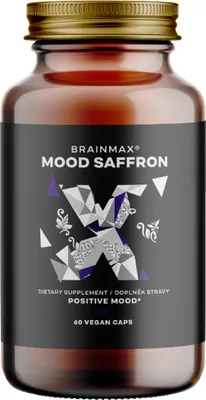 Produktbild von BrainMax Mood Saffron, 60 pflanzliche Kapseln