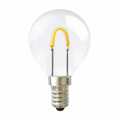 Produktbild von Merkur LED Curved Filament Tropfen 1W = 13W E14 klar 90lm warmweiß 2700K