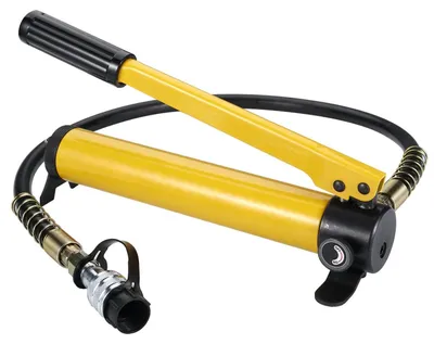 Immagine prodotto di Pompa idraulica manuale - Pompa per cric CP-180 - Alta pressione 8500 PSI - Capacità olio 400 ml - Manuale - Per macchinari e edilizia