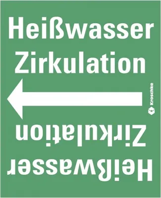 Produktbild von Dreifke® Rohrleitungsband Heißwasser Zirkulation, praxisbewährt, ab Ø 50mm, g...