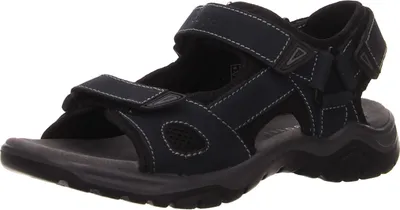 Produktbild von Bugatti Tieffußbett Sandaletten in blau, Gr. 44