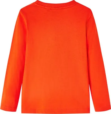 Produktbild von vidaXL Kinder-Langarmshirt Hellorange 116