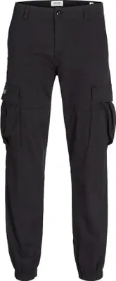 Produktbild von Jack & Jones Kane Jonnie Cuffed Cargohose Schwarz 16 Years Jungen Schwarz 16 Years