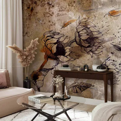 Produktbild von Selbstklebende Folie Fototapete - Breath of wind 196x140 cm Blumen b-A-0171-a-b