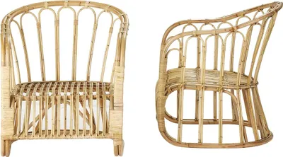 Produktbild von Sessel aus Rattan, 2er-Set