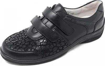 Produktbild von Waldläufer Hesna Weite H Klettschuh Schwarz