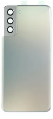 Produktbild von Samsung Galaxy S21+ (SM-G996B) OEM Backcover + Kameraglas + Kleber, Silber