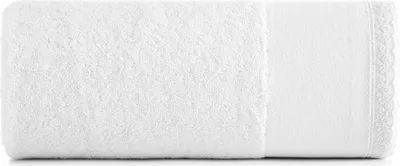 Image de EUROFIRANY | Serviette - serviette éponge - 30 x 50 cm - blanc - coton