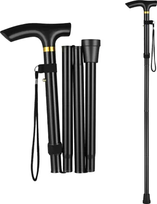 Produktbild von Vycházková hůl Vycházková hůl Skládací berle Výškově nastavitelná vycházková hůl Pomůcka pro chůzi Vycházková hůl Hliníková vycházková hůl