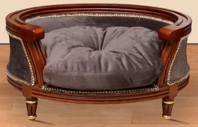 Image de Casa Padrino Baroque Lit pour Chien Royal Marron / Marron / Or - Meubles Baroques pour Chiens - Meubles Baroques pour Animaux - Meubles de Style Baroque