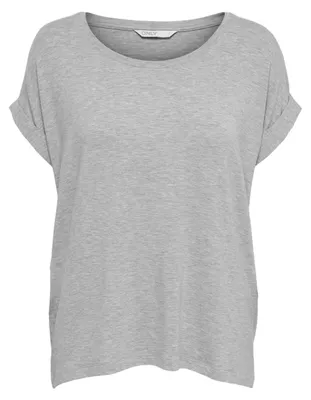 Zdjęcie produktu dla Basic T-shirt Jednokolorowy Okrągły dekolt Krótki rękaw Top Top | XXL