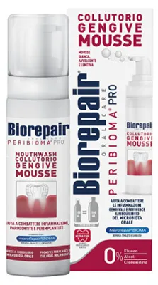Productafbeelding van BIOREPAIR Mondverzorging Peribioma Pro Spoelmiddel voor het tandvlees, mousse, 200 ml