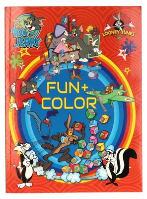 Produktbild von Warner Bros Fun & Color Kleurboek