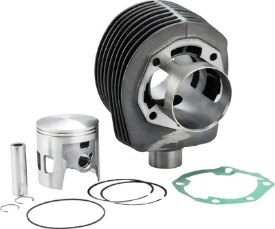 Image de Cylindre Malossi 177 ccm, fonte grise, diamètre 63 mm, 6 échappements, pour Vespa PX 125/150