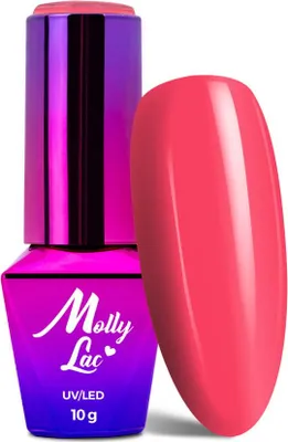 Obrázek produktu pro MollyLac Flamingo Pink Escape Hybrid lak na nehty, 10 g, č. 146