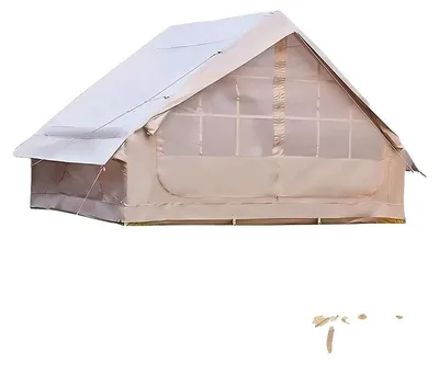 Zdjęcie produktu dla Namiot kempingowy, przeznaczony dla 4-6 osób, o wiatroodpornej konstrukcji, wymiary: 6,3 m² (300 cm x 210 cm x 200 cm)
