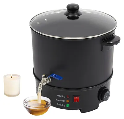 Produktbild von 10L Wachsschmelztopf für die Kerzenherstellung, große kommerzielle Wachsschmelzmaschine