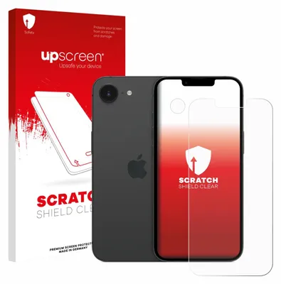 Produktbild von upscreen Schutzfolie für Apple iPhone 17e (Display+Kamera) Displayschutz Displayschutzfolie Folie Klar Transparent