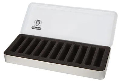 Produktbild von Schmincke Metall LEERKASTEN für 11 Pastellstifte  77 911 097