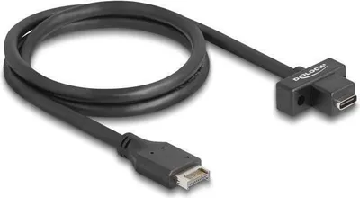Obrázok produktu pre DeLOCK 85776, 0,7 m, 3.2 Gen 2 (3.1 Gen 2), USB Type-E, USB Typ-C, 32/28, Samec