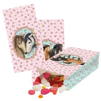 Produktbild von 8 Papiertüten Pferde