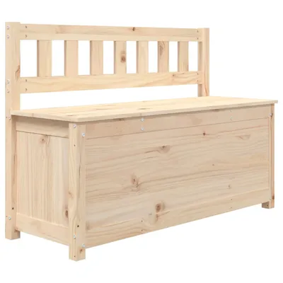 Immagine prodotto di panca vidaXL 110x41x76,5 cm in legno di pino massiccio - Panche