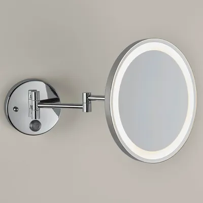 Produktbild von LEDS C4 Reflex Bad-Wandleuchte - 7,4 W, Warmweiß, 139 lm, IP44, Silber