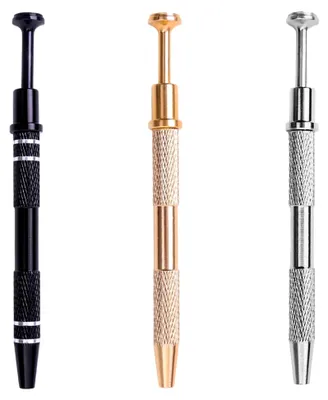 Produktbild von Piercingzange, Piercingkugelaufdreher, 3 Stück 4-Klauen-Greifwerkzeuge, Schmuckaufnahmewerkzeuge, Perforierte Kugelgreifer für Diamanten, Uhren, Brillen