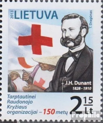 Produktbild von Briefmarken Litauen 2013 Mi 1134 (kompl.Ausg.) postfrisch Rotes Kreuz